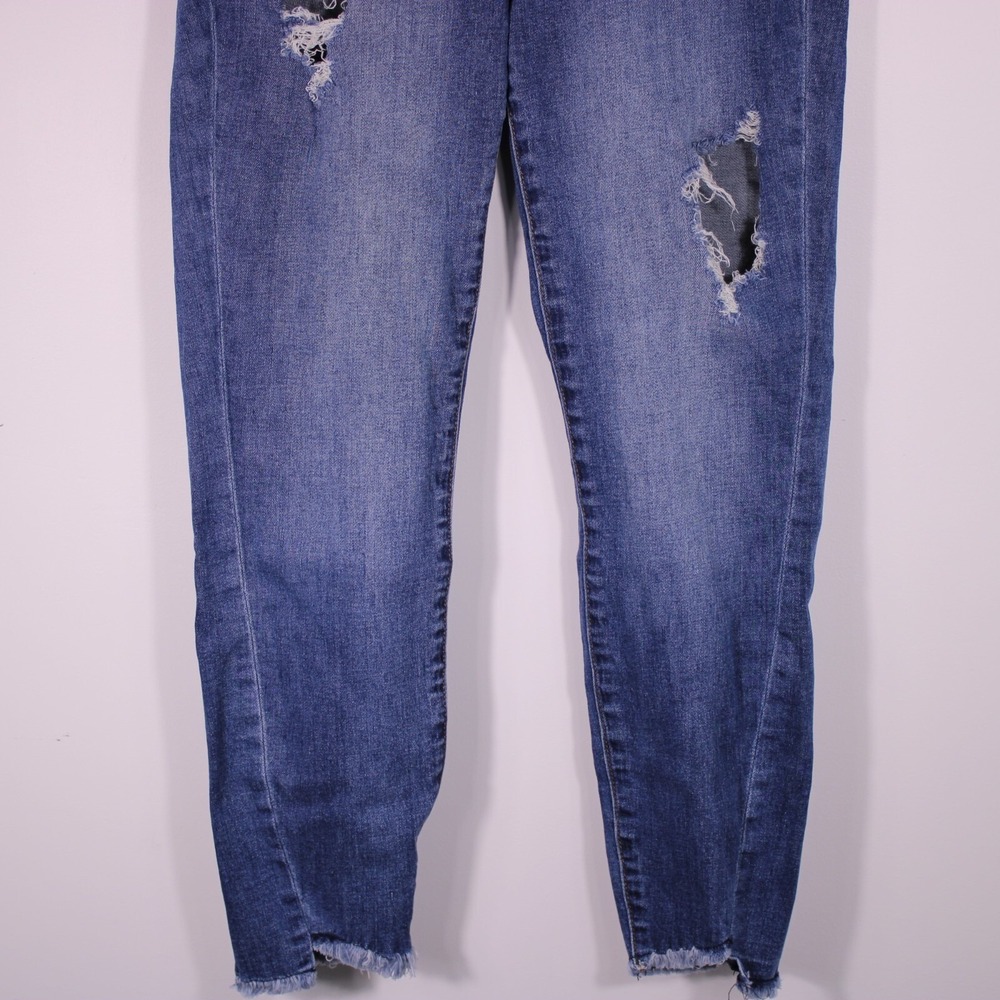 KUT from the Kloth Janet Jeans Womens 4 Ankle Skinny Distressed Casual 29x26 - Picture 8 of 16